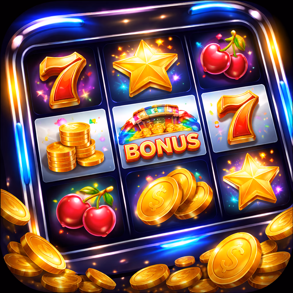 Digital slot interface with sparkling bonus icons and colorful reels designed for mobile-friendly play in Bangladesh